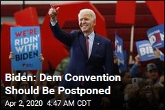 Joe Biden Says Dem Convention Should Be Delayed