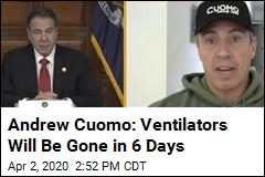 Gov. Cuomo: We Have Only 6-Day Supply of Ventilators