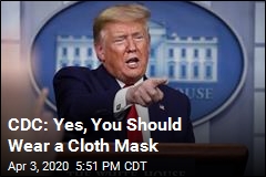 CDC Recommends Everyone Wear Cloth Masks