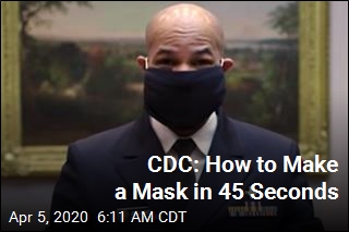 CDC: How to Make a Mask in 45 Seconds