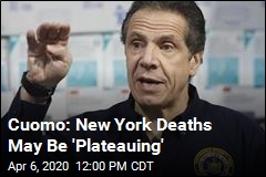 Cuomo: New York Deaths High, but May Be Plateauing