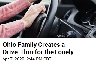 Ohio Family Creates a Drive-Thru for the Lonely