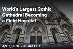 Field Hospital Taking Over NY Cathedral