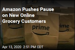 Amazon Pushes Pause on New Online Grocery Customers