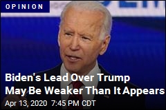 Biden&#39;s Early Lead Over Trump Could Be Misleading