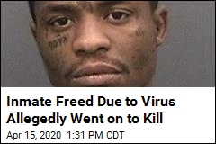Inmate Freed Due to Virus Charged With Murder