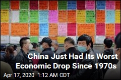 China Just Had Its Worst Economic Drop Since 1970s