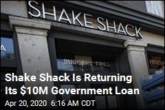 Shake Shack Giving the Government Its $10M Back