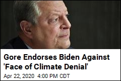 Gore Endorses Biden Against &#39;Face of Climate Denial&#39;