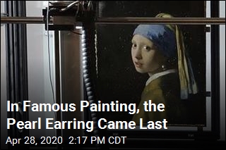 In Famous Painting, the Pearl Earring Came Last