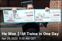 He Won $1M Twice in One Day