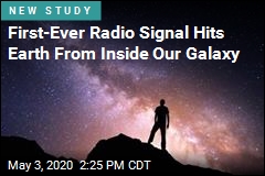 Radio Signal Hits Earth From Inside the Milky Way