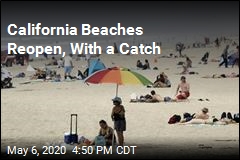 California Beaches Reopen, With a Catch