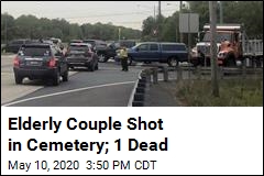 Married Couple, 85 and 86, Shot in Cemetery; 1 Dead