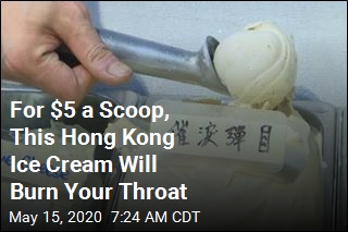 Hong Kong&#39;s Newest Flavor of Ice Cream: Tear Gas