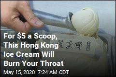 Hong Kong&#39;s Newest Flavor of Ice Cream: Tear Gas