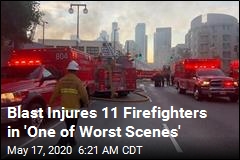Blast Injures 11 Firefighters in &#39;One of Worst Scenes&#39;