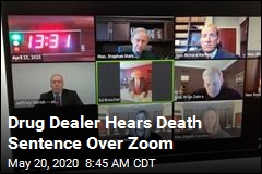 Drug Dealer Hears Death Sentence Over Zoom