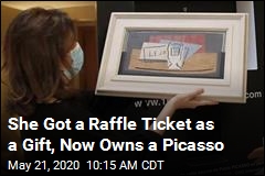 She Got a Raffle Ticket as a Gift, Now Owns a Picasso