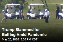 Media Slams Trump for Golfing &#39;While Americans Die&#39;
