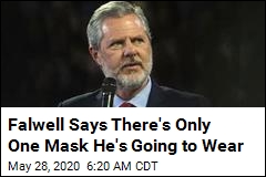 Falwell Designs Mask to Mock Virginia Governor