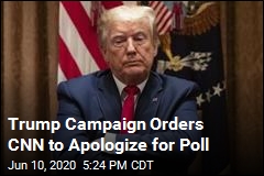 Trump Campaign Demands CNN Retract Poll, Apologize