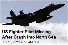 US Fighter Pilot Missing After Crash Into North Sea
