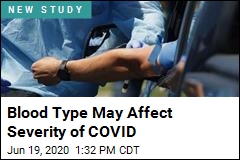 Blood Type May Affect Severity of COVID