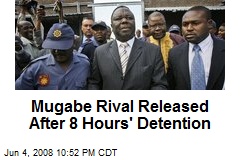 Mugabe Rival Released After 8 Hours' Detention