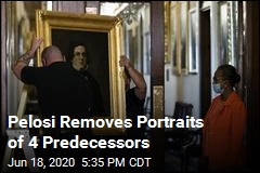 Pelosi Takes Out Portraits of Confederates