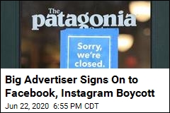 Big Advertiser Signs On to Facebook, Instagram Boycott