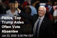 Regular Absentee Voters Include Pence