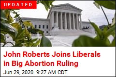John Roberts Joins Liberals in Big Abortion Ruling