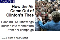 How the Air Came Out of Clinton's Tires