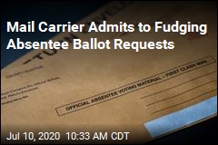 Mail Carrier Admits to Fudging Absentee Ballot Requests