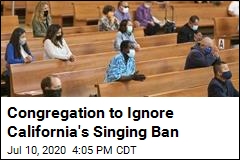 &#39;We Will be Singing&#39; Despite California Ban, Pastor Says