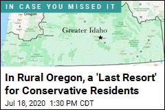 In Rural Oregon, a &#39;Last Resort&#39; for Conservative Residents