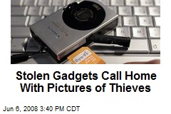 Stolen Gadgets Call Home With Pictures of Thieves