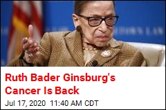 Ruth Bader Ginsburg&#39;s Cancer Is Back