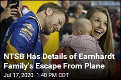 Earnhardt Family&#39;s Escape From Plane Was Harrowing