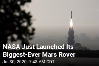 NASA Launches Rover to Seek Signs of Life on Mars