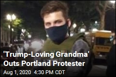 &#39;Trump-Loving Grandma&#39; Outs Portland Protester