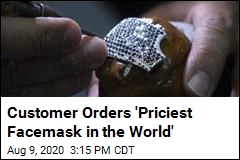 Jeweler Makes $1.5M Gold Coronavirus Mask