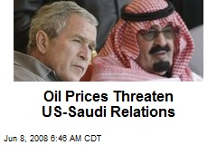 Oil Prices Threaten US-Saudi Relations