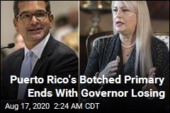 Puerto Rico Governor Loses Primary