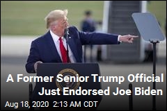 A Former Senior Trump Official Just Endorsed Joe Biden