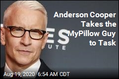 Anderson Cooper Takes the MyPillow Guy to Task