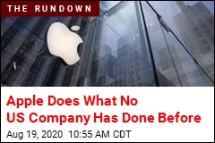 Apple Does What No US Company Has Done Before