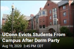 UConn Evicts Students Over Crowded Dorm Party