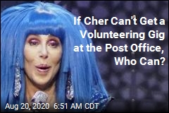 Cher Tries Volunteering for the Post Office, Gets Denied